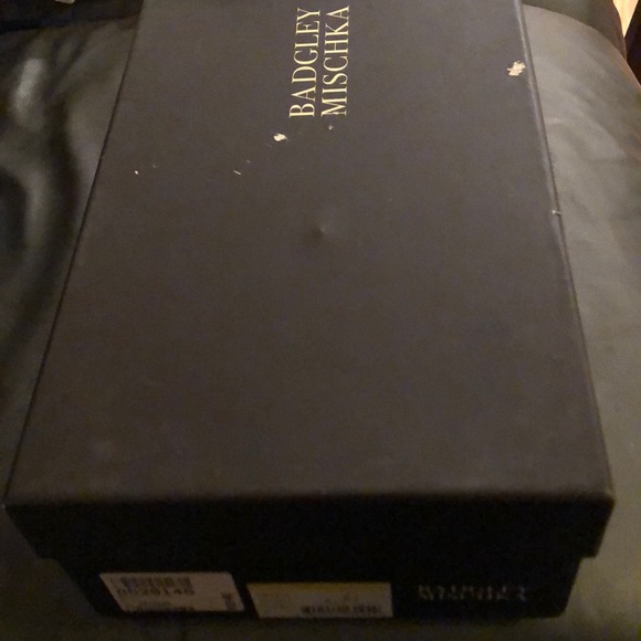 NIB Badgley Mischka satin rhinestone high heels - Picture 13 of 16